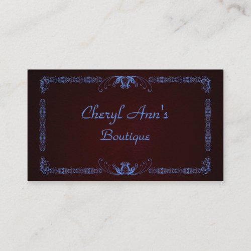 Elegant Bordered Business Card