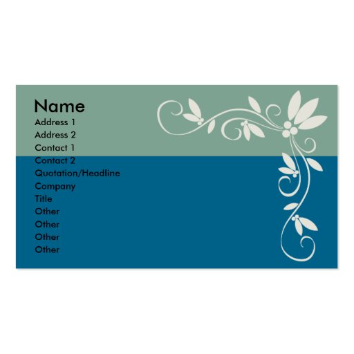 Elegant Borders Business Card | Zazzle