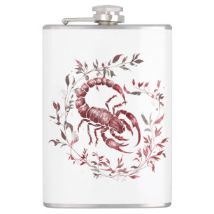 Elegant Boss Girl Scorpio Flask