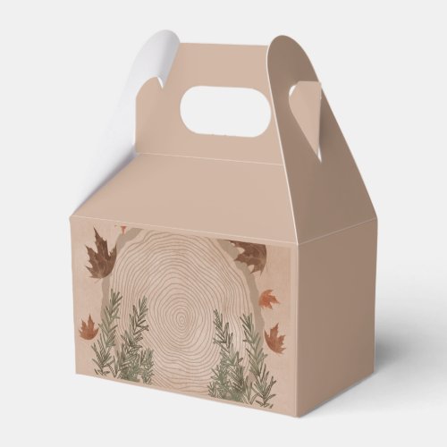 Elegant Botanical Christmas  Classic Round Sticker Favor Boxes