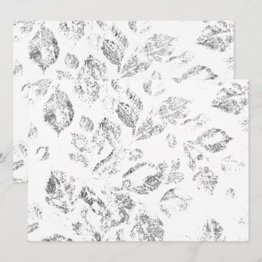 Elegant Botanical File Folder Set (Front/Back)