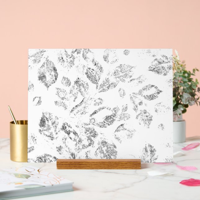 Elegant Botanical File Folder Set Acrylic Sign (Wedding)