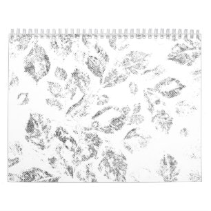 Elegant Botanical File Folder Set Calendar