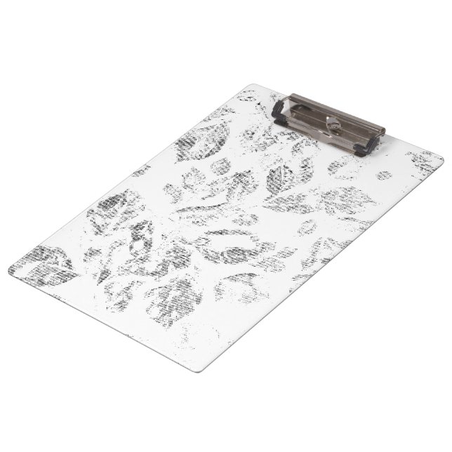 Elegant Botanical File Folder Set Clipboard (Angled)