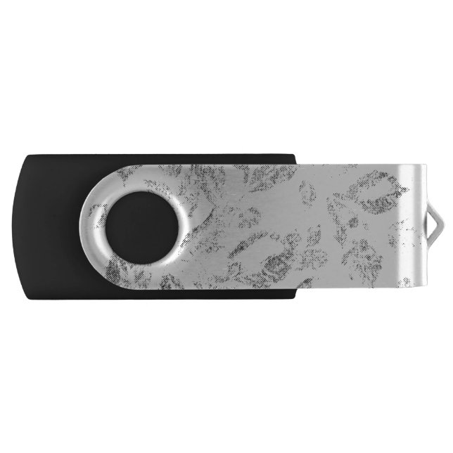 Elegant Botanical File Folder Set Flash Drive (Front)