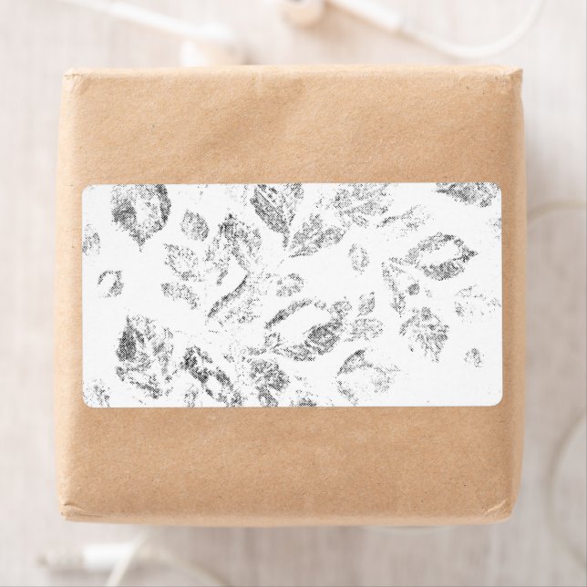 Elegant Botanical File Folder Set Label (Insitu)