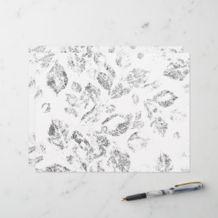 Elegant Botanical File Folder Set Letterhead
