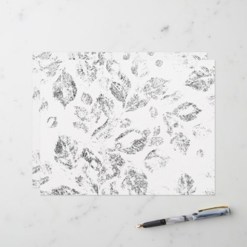 Elegant Botanical File Folder Set Letterhead