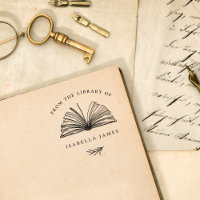 Elegant Botanical From The Library Of Custom Name