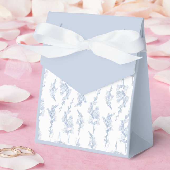 Elegant Botanical Gift Bag Favor Boxes (Wedding)