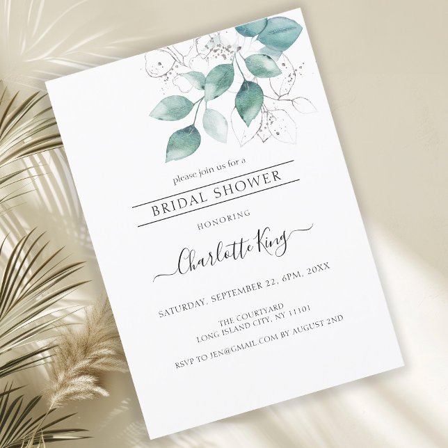 Elegant Botanical Gold Invitation (Creator Uploaded)