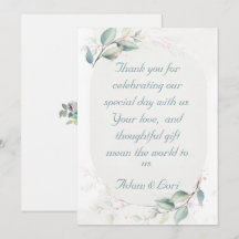Elegant Botanical Love Wedding
