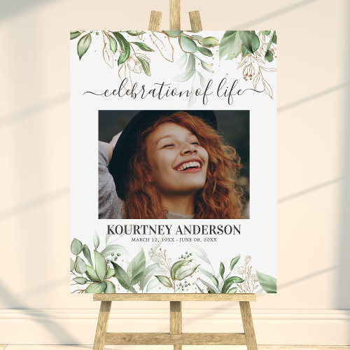 Elegant Botanical Memorial Decor