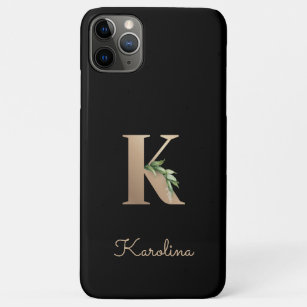 Head Case Designs Letter K Letter Cases Soft Gel Case Compatible with Apple  iPhone 11 Pro Max