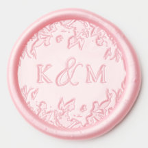 Elegant Botanical Monogram Wedding