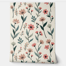 Elegant Botanical Pattern | Minimalist Floral
