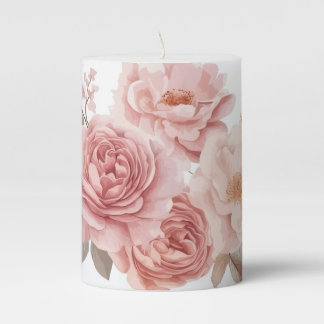 Elegant Botanical Scented Candle