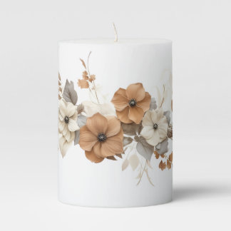 Elegant Botanical Scented Candle