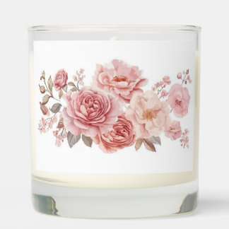 Elegant Botanical Scented Candle Gift