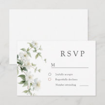 Elegant Botanical Wildflower Wedding