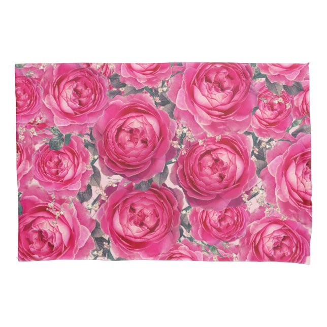 Elegant Bouquet of Roses  Pillow Case (Front)