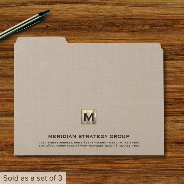 Elegant Branded File Folder Set (Creator Uploaded)