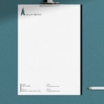 Elegant Branding And Marketing Dark Blue Letterhead<br><div class="desc">Unleash timeless elegance with our professional branding solution for small businesses. This sophisticated collection is designed for professionals looking to elevate their brand effortlessly. With easy personalization featuring contact details Dark Blue Branding ensures your business stands out with a touch of class. Perfect for professionals and businesses alike, embrace the...</div>
