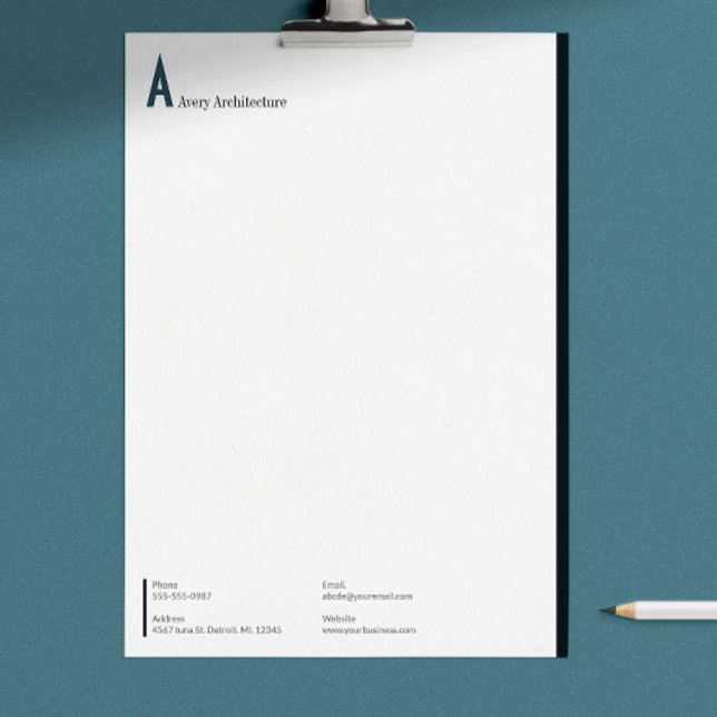 Elegant Branding And Marketing Dark Blue Letterhead (Elegant Branding And Marketing Dark Blue Letterhead)