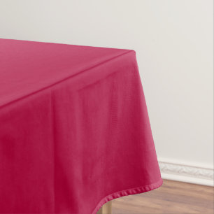 Elegant Brick Tone Tablecloth for Dining Ambience