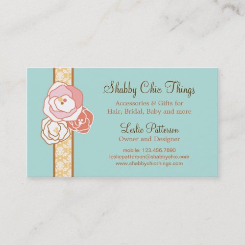 Elegant Bridal Accesories Business Card