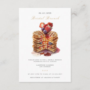 Elegant Bridal Brunch Bridal Shower Invitation