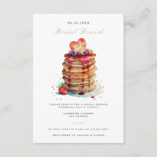 Elegant Bridal Brunch Bridal Shower Invitation