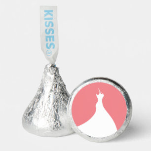 Elegant Bridal Shower Dress coral Hershey®'s Kisses®