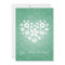Elegant Bridal Shower Flowery Heart Mint Green