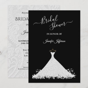 Elegant Bridal Shower Invitation