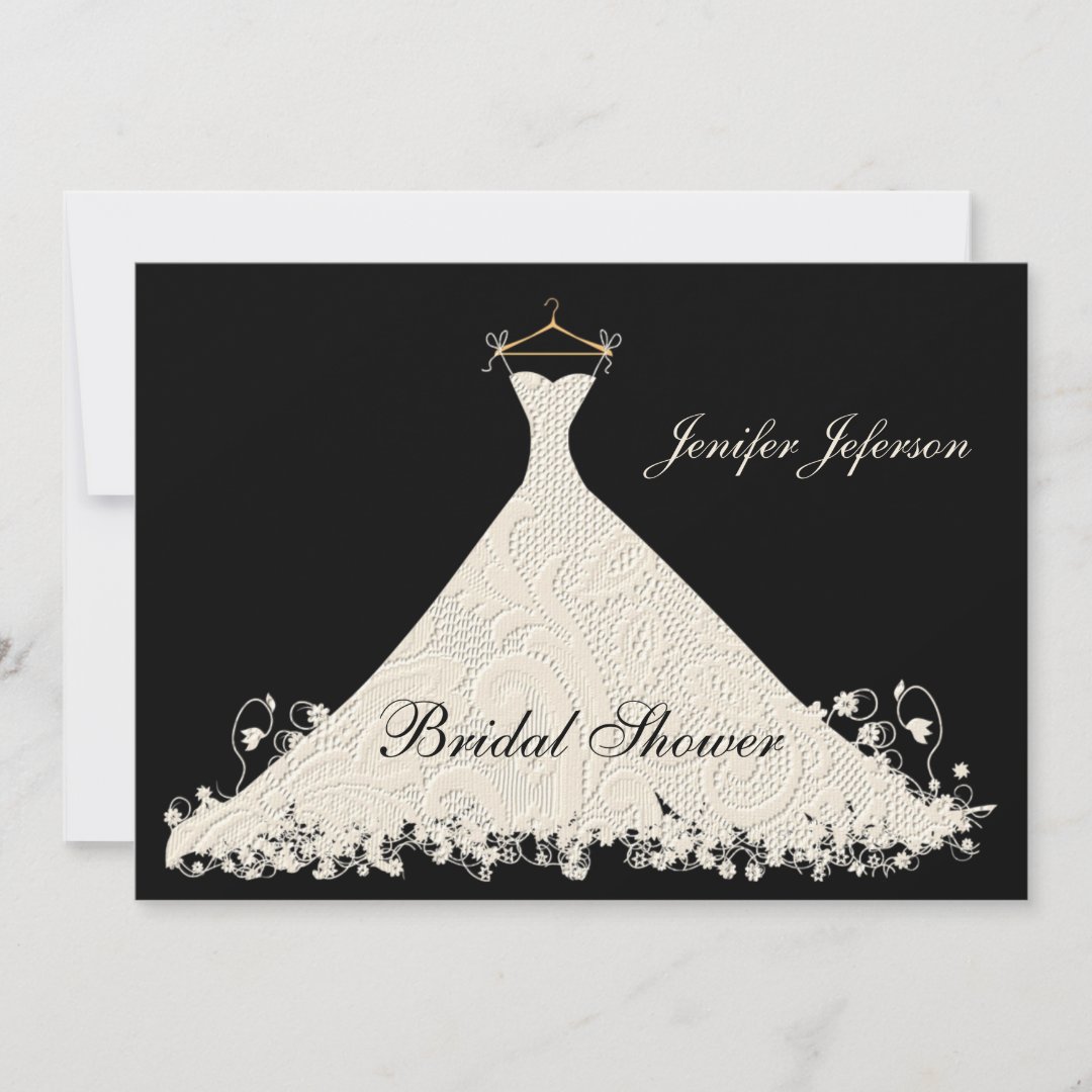 Elegant Bridal Shower Invitation Zazzle