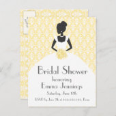 Elegant Bridal Shower Invitation (Front/Back)