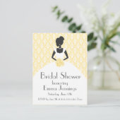 Elegant Bridal Shower Invitation (Standing Front)