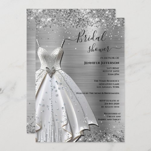 Elegant Bridal Shower Invitation