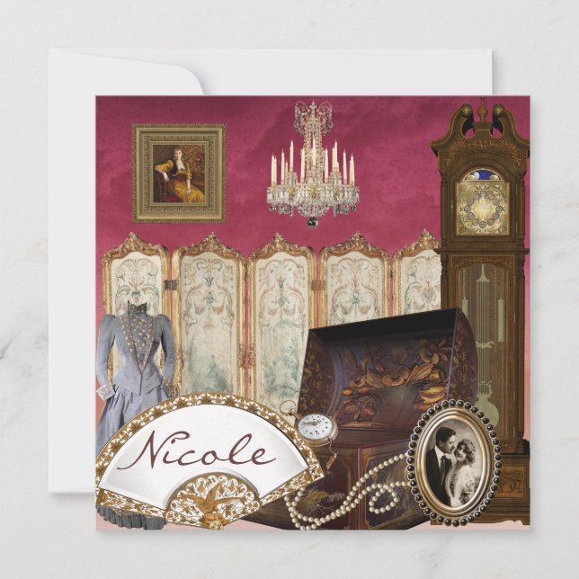 ELEGANT Bridal Shower Invitation (Front)