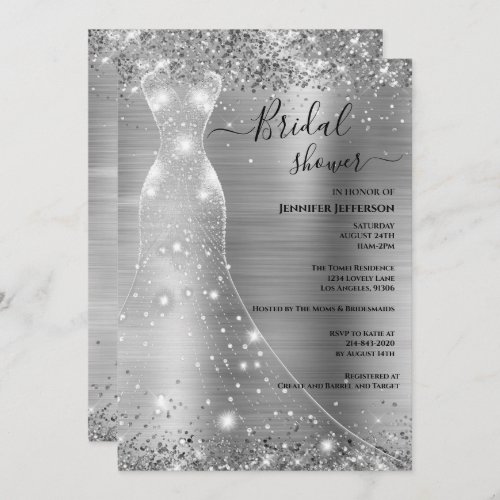 Elegant Bridal Shower Invitation