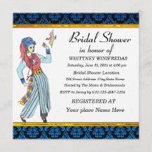 Elegant Bridal Shower Invitation