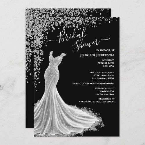 Elegant Bridal Shower Invitation