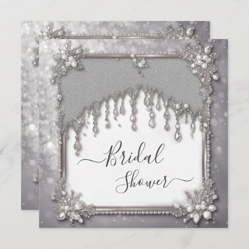 Elegant Bridal Shower Invitation