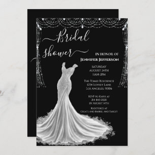 Elegant Bridal Shower Invitation