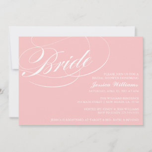 Elegant Bridal Shower Invitations