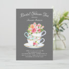Elegant Bridal Shower Tea Invitation