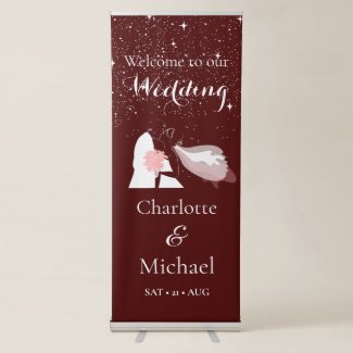 Elegant Bride And Groom Sparkles Wedding