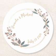 Elegant Bride And Groom Wedding Reception