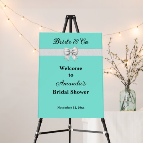 Elegant Bride  Co Bridal Shower Foam Board